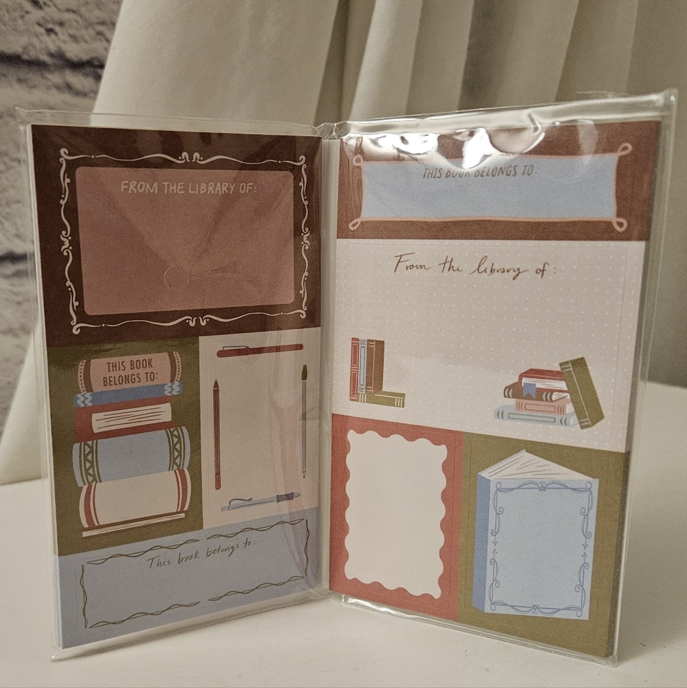 B&N Personal Library Labels